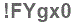 The text to enter in the texbox below is: !FYgx0