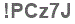 The text to enter in the texbox below is: !PCz7J