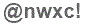 The text to enter in the texbox below is: @nwxc!