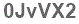 The text to enter in the texbox below is: 0JvVX2