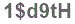 The text to enter in the texbox below is: 1$d9tH