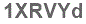 The text to enter in the texbox below is: 1XRVYd