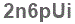 The text to enter in the texbox below is: 2n6pUi