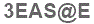 The text to enter in the texbox below is: 3EAS@E