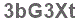 The text to enter in the texbox below is: 3bG3Xt