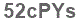 The text to enter in the texbox below is: 52cPYs
