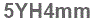 The text to enter in the texbox below is: 5YH4mm