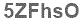 The text to enter in the texbox below is: 5ZFhsO