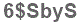 The text to enter in the texbox below is: 6$SbyS