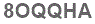 The text to enter in the texbox below is: 8OQQHA