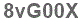 The text to enter in the texbox below is: 8vG00X