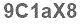 The text to enter in the texbox below is: 9C1aX8