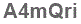 The text to enter in the texbox below is: A4mQri