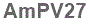 The text to enter in the texbox below is: AmPV27