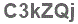 The text to enter in the texbox below is: C3kZQj