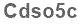 The text to enter in the texbox below is: Cdso5c