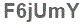 The text to enter in the texbox below is: F6jUmY