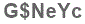 The text to enter in the texbox below is: G$NeYc