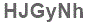 The text to enter in the texbox below is: HJGyNh