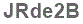 The text to enter in the texbox below is: JRde2B