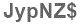 The text to enter in the texbox below is: JypNZ$