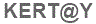 The text to enter in the texbox below is: KERT@Y