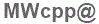 The text to enter in the texbox below is: MWcpp@