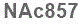 The text to enter in the texbox below is: NAc857