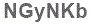 The text to enter in the texbox below is: NGyNKb