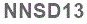 The text to enter in the texbox below is: NNSD13