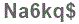 The text to enter in the texbox below is: Na6kq$