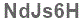 The text to enter in the texbox below is: NdJs6H