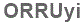 The text to enter in the texbox below is: ORRUyi