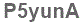 The text to enter in the texbox below is: P5yunA