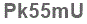 The text to enter in the texbox below is: Pk55mU