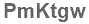 The text to enter in the texbox below is: PmKtgw