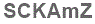 The text to enter in the texbox below is: SCKAmZ