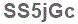 The text to enter in the texbox below is: SS5jGc