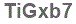 The text to enter in the texbox below is: TiGxb7
