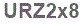 The text to enter in the texbox below is: URZ2x8