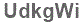 The text to enter in the texbox below is: UdkgWi