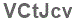 The text to enter in the texbox below is: VCtJcv