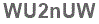 The text to enter in the texbox below is: WU2nUW