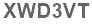 The text to enter in the texbox below is: XWD3VT