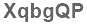 The text to enter in the texbox below is: XqbgQP