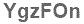 The text to enter in the texbox below is: YgzFOn