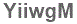The text to enter in the texbox below is: YiiwgM