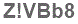The text to enter in the texbox below is: Z!VBb8