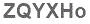 The text to enter in the texbox below is: ZQYXHo