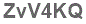 The text to enter in the texbox below is: ZvV4KQ